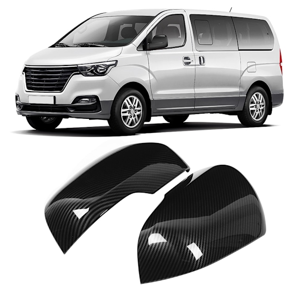 Bakspegelhus i kolfiberstil för HYUNDAI GRAND STAREX(H1) 2019 (2st)