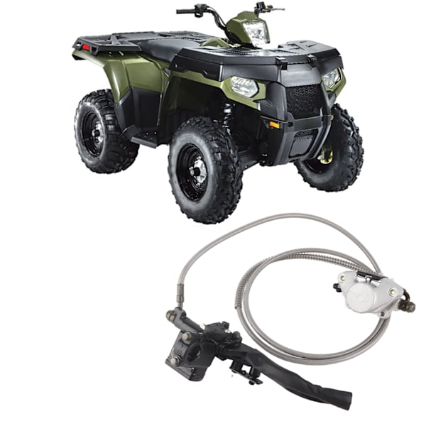 Hydrauliskt bakre skivbromskalipersystem för 150cc 250cc Quad Dirt Bike ATV