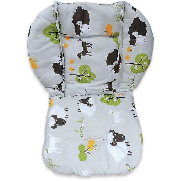 Breathable High Chair Cushion Cover - Soft, Comfortable, and Cute Patterns