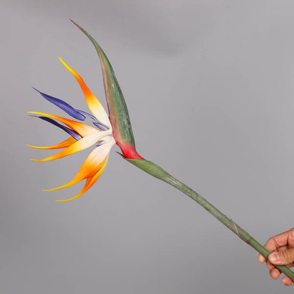 Paradisblomst og Hesperima Simuleringsblomst Arrangement Kunstig Blomst Hjemmedekorasjon 0.5