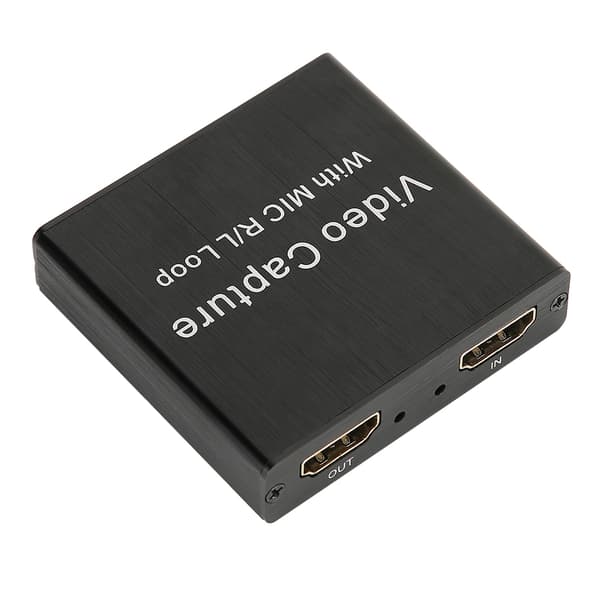 Video Capture Card USB2.0 HDMI Loop‑Out Support 4K Elektronisk Udstyr 0.4a 5V DC
