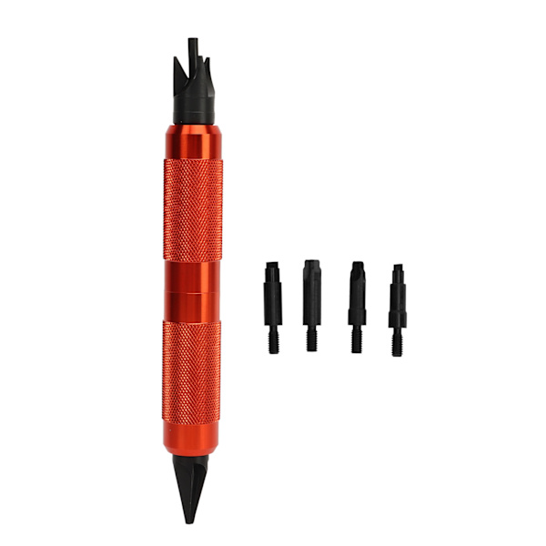 Orange aluminiumlegeringsfodral Prep Multitool - Fasavgradning Handverktyg för omladdning och borttagning av pressning
