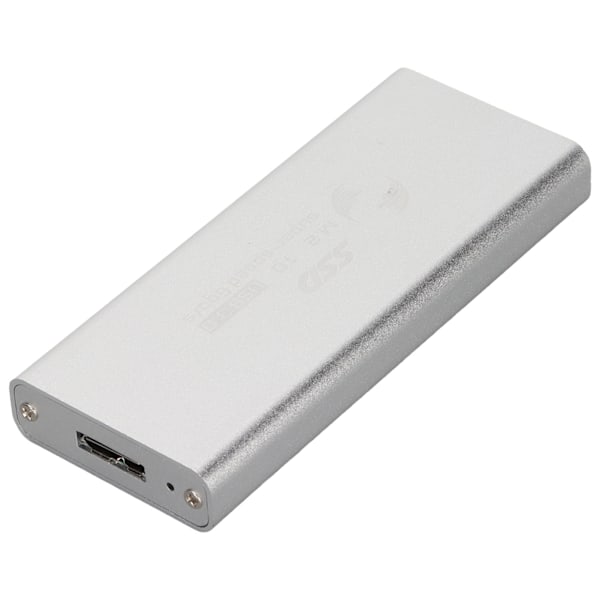 MSATA til USB 3.0 SSD Kabinet Adapter 6Gbps Overførselshastighed God Varmeafledning SSD Kabinet Konverter Case til PC