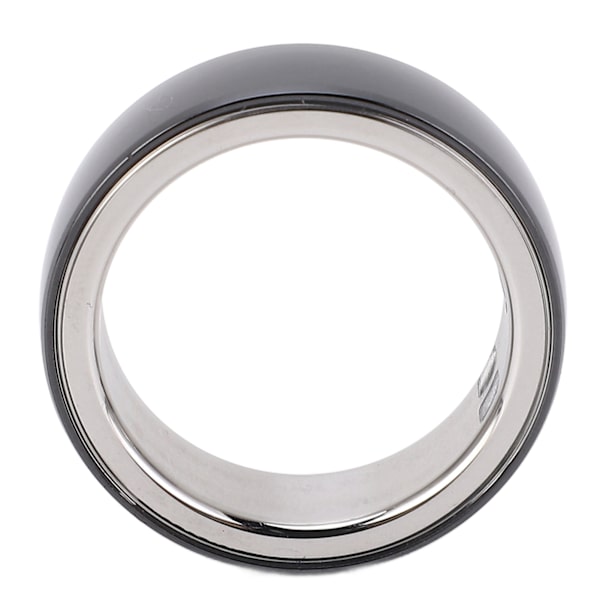 Smart Health Ring - Bluetooth Sundhedstracker med Blodiltmætningsovervågning og Skridttælling - Vandafvisende, Genopladelig og Bærbar - Størrelse 22