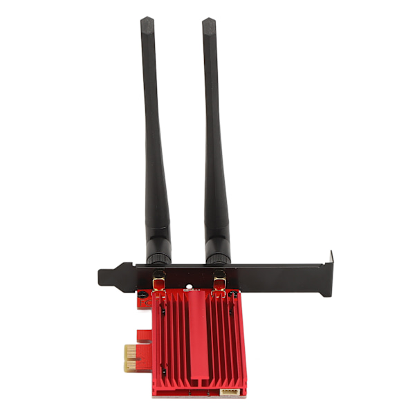Wifi 6 Adapter 6GHz 5.8GHz 2.4GHz Maximalt 3000Mbps WiFi 6 Snabb Värmeavledning PCIE Trådlös Adapter för Stationär Dator
