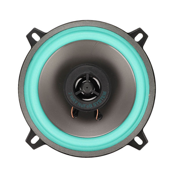 5" högkänslig koaxial bilhögtalare - 100W mellanklass - Universal passform