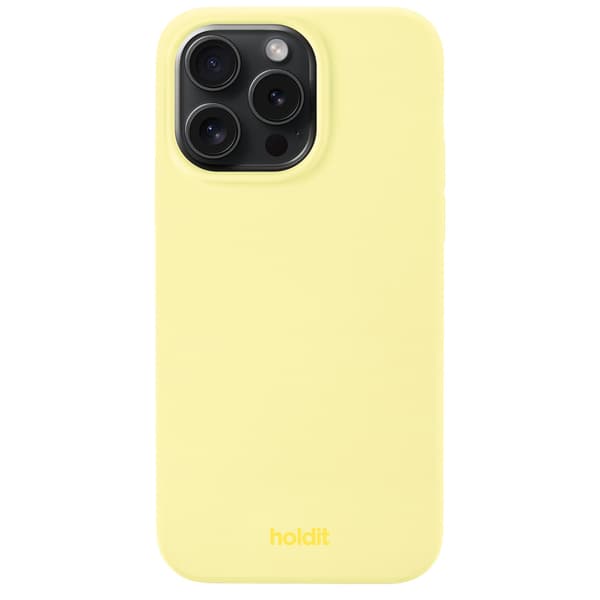 holdit iPhone 15 Pro Max Silikonikuori Lemonade 50