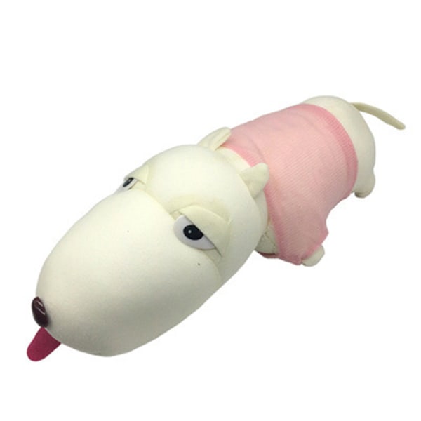 Rosa dukkehundebilpynt - Bambuskullposer for luktfjerning og absorpsjon av formaldehyd - Bil- og hjemmetilbehør (28cm/11.02in)