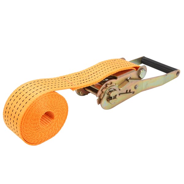 Ratchet Straps 1102 LBS Working Load 1764 LBS Breaking Strength Heavy Duty Cargo Lashing Strap 5m / 16.4ft