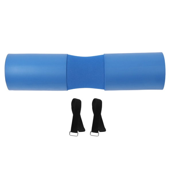 Blue Barbell Squat Pad - Forstærket skumpude med 2 skulderstropper - Perfekt træningstilbehør til nakke- og skulderstøtte