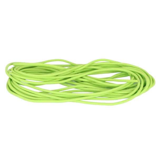 Solid latex elastisk tennistræningsstreng - Grøn 2,5 mm - Forbedre dine tennisfærdigheder