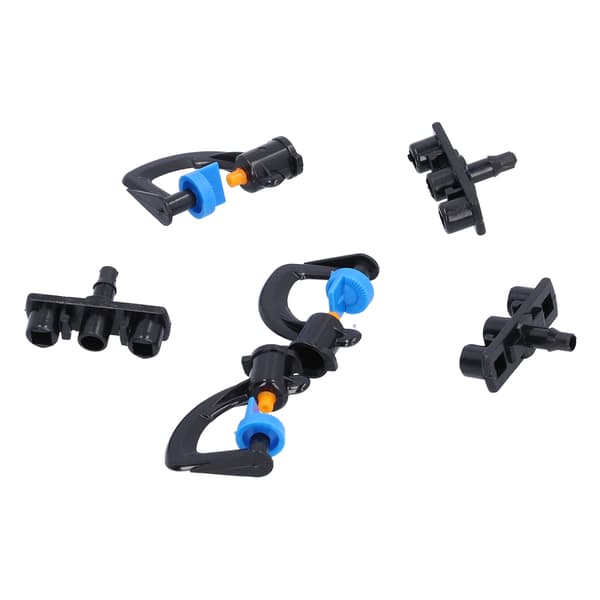 20-pack Sprinkler Munstycke G Typ 180° Refraktiv Bevattning Atomiserande Munstycke för 4/7 Slang