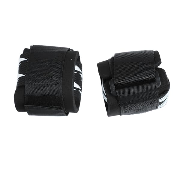 2 stk. Vektløftingsbelte Håndgrep Støtte Håndleddsstropper for Pull Up Horisontal Stang Dumbbell Sport