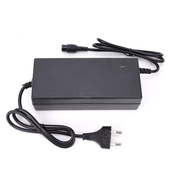 60V 12AH Portabel Universell Batteriladdare i Plast för Elektrisk Skoter Cykel DC67.2V 2A EU-kontakt 100-240V