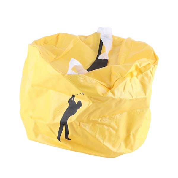 Golf Swing Trainer Smash Bag Strike Øvelse Hitting Force Forstærket til Begyndere Gul Standard