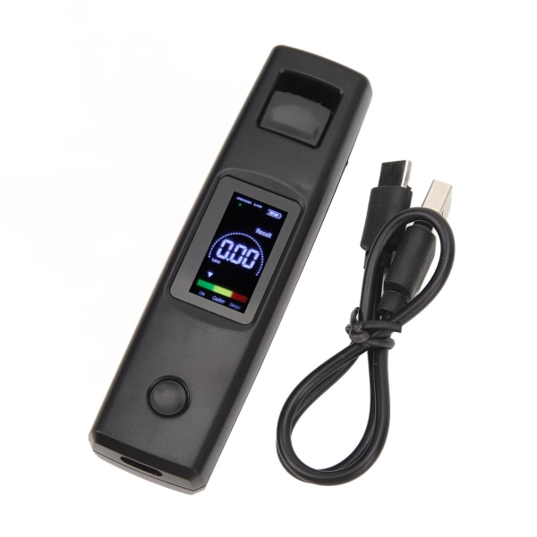 Bærbar Alkoholtester med LED-skærm - Præcis Alkoholtester til Sikker Kørsel
