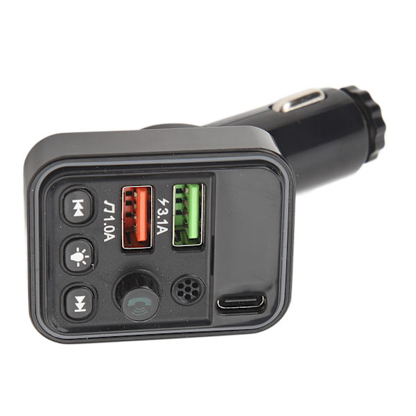Värillinen Ambient Lighting MP3-soitin autoon: Stereokäyttö ja handsfree-puhelut