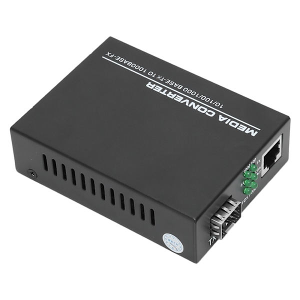 Mediaomvandlare Gigabit SFP till RJ45 10 100 1000Base TX till 1000Base FX Multimode Fiber till Ethernet Mediaomvandlare