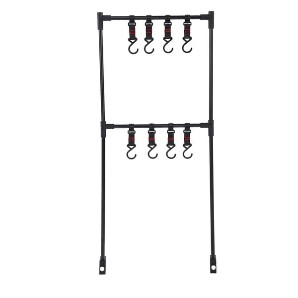 Outdoor Desktop Shelf Multifunction Ultralight Portable Desktop Shelf with Adjustable Camp Hooks