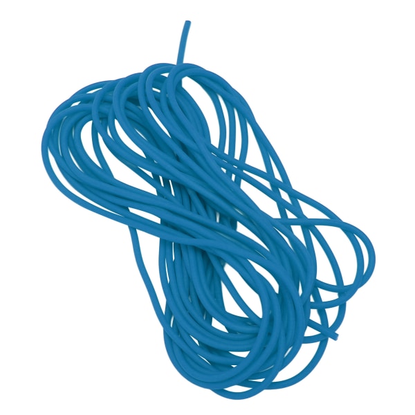 Erittäin vahva sininen elastinen köysi - 2,1 mm kiinteä lateksijoustoköysi (5 m) tennisharjoitteluun ja ulkourheiluun