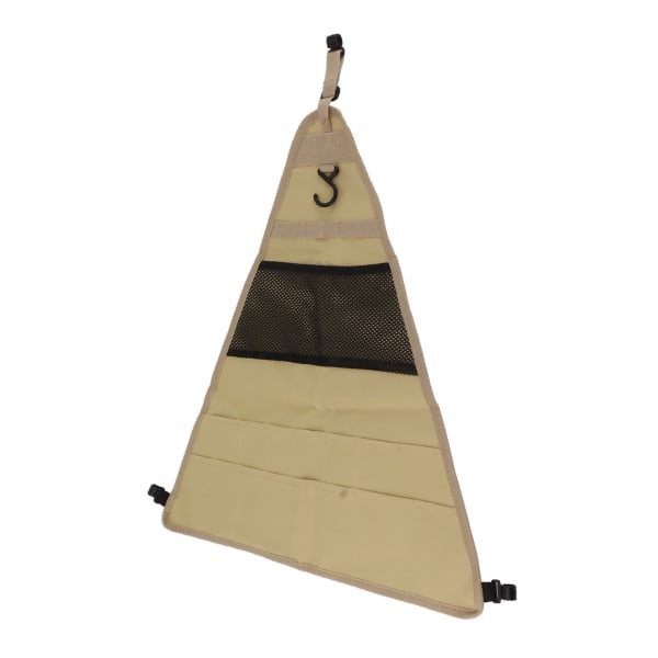 Oppbevaringspose for campingbestikk - Utendørs piknikkomfyr med nettinglomme og hengende krok