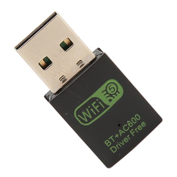 USB Langaton Bluetooth-sovitin 150Mbps 433Mbps 5G Dual Band Bluetooth 5.0 Langaton Verkkokortti Dongle WindowsXP 7 8 8.1 10:lle