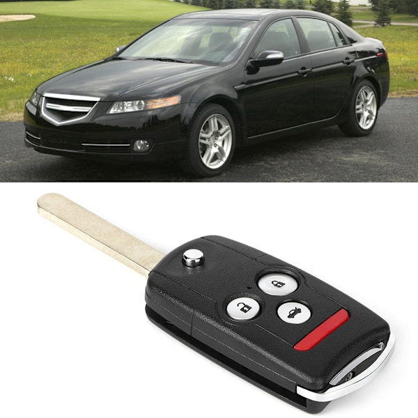 3+1 Knaps Smart nøgle til bil passer til Acura TL 2007-2008