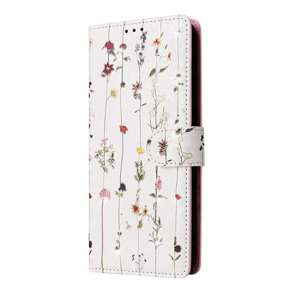 Samsung Galaxy S26 Plus Etui RFID Læder Små Blomster[SZ] 87