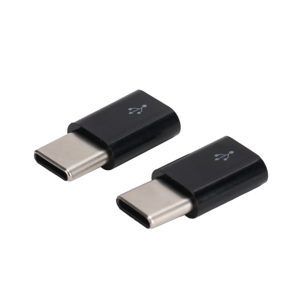 2st Micro USB till TypeC OTG Adapter Synkronisera dataöverföring och Laddningsadapter Converter