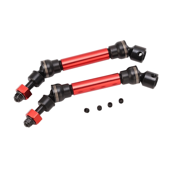 RC-vetoakselin sarja alumiiniseoksesta ja teräksestä etu- ja taka-vetoakseli RC-tarvikkeet Arrma 1/10 3S Senton Red