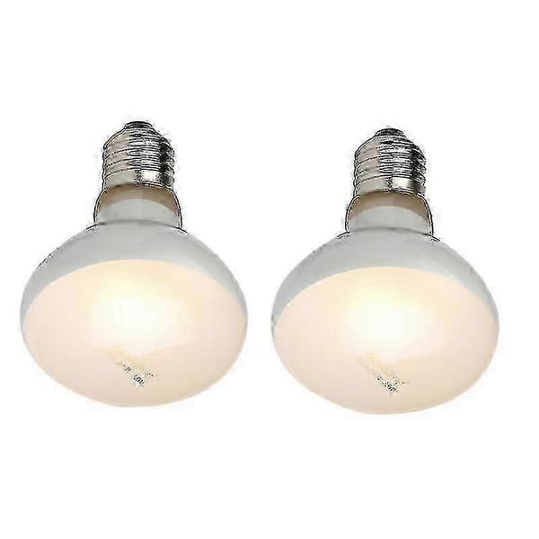 Reptil UVB UVA Värmelampa Glödlampa 2-pack 100W för Terrarium Ödlor Ormar
