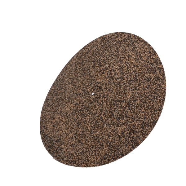 Vinylplate platespiller slipmatte - sklisikker, antistatisk, korkmatte for 12-tommers LP-plater