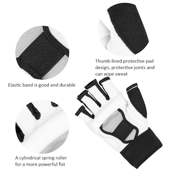 Taekwondo handskydd - boxningshandskar för vuxna och barn (set med 2)