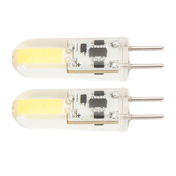 Silikon LED-lampe GY6.35 COB 1505 3W 12V 300LM - 2 stk.