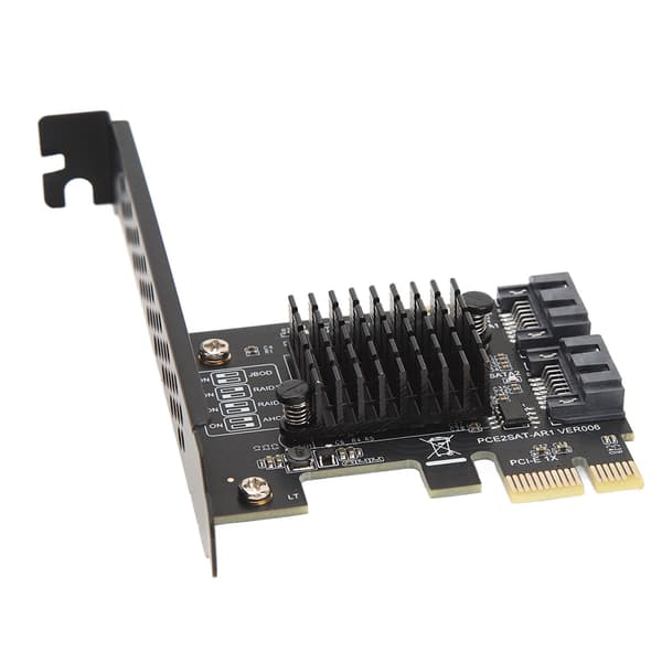 PCIE til SATA3.0 Udvidelseskort 2 Porte 6Gbps Højhastighed Multifunktion Support PCIE SATAIII RAID Controller Kort til WIN7 8 10 11