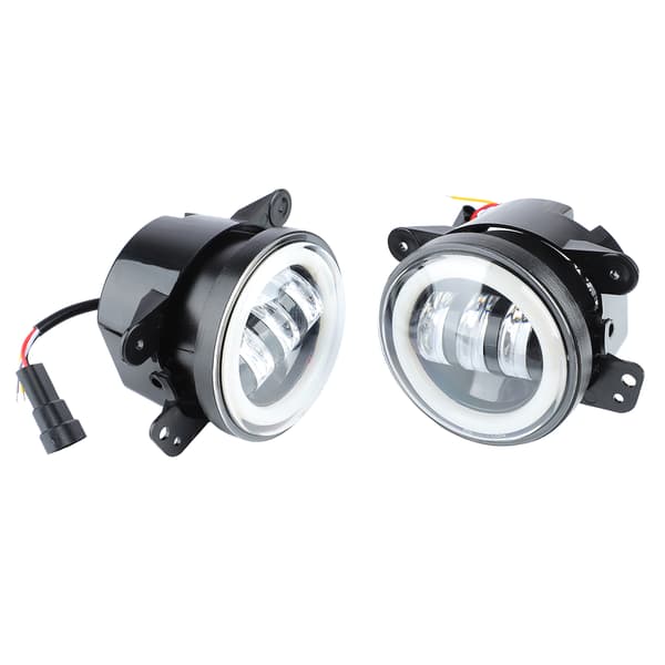 Vandtæt 4-tommer LED-tågelygte til Jeep Wrangler (2 stk)