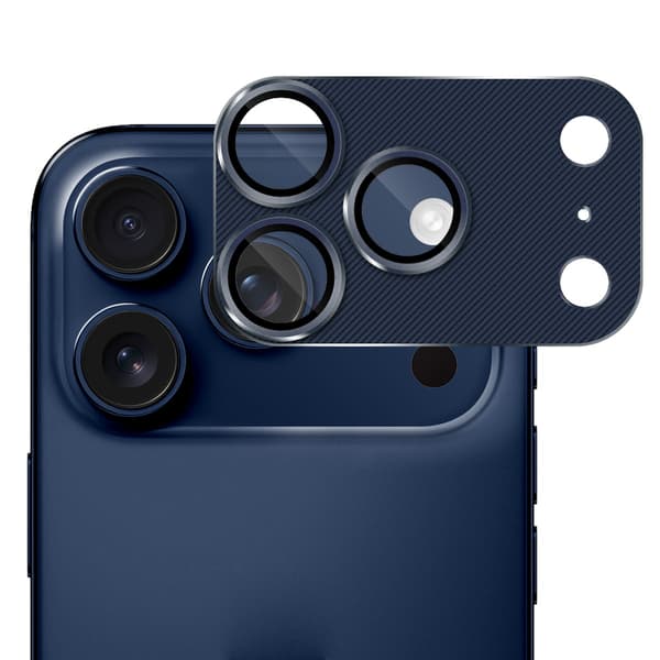 iPhone 17 Pro HAT PRINCE Kamerabeskyttelse - Blå Blå blue