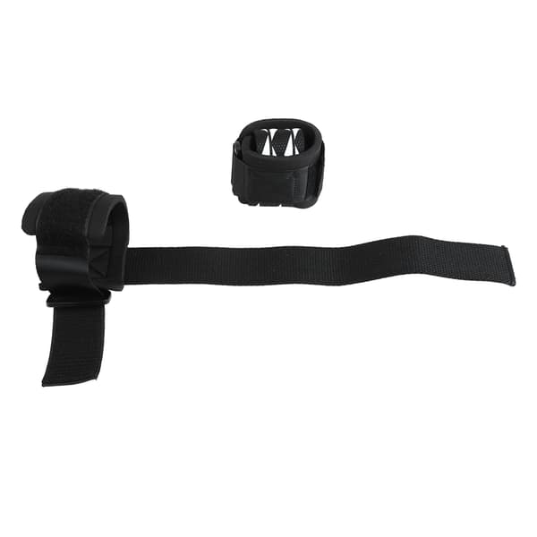 2 st. Viktlyftningsbälte Handgrepp Stöd Handledsremmar för Pull Up Horisontell Stång Hantel Sport