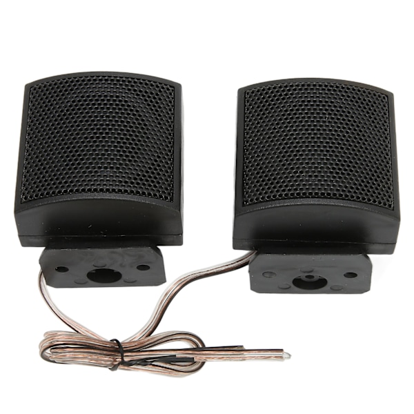 2 stk. Dome Tweeter Bilhøjttaler 500W 4Ω Højttaler Universal til Bil Audiosystemer