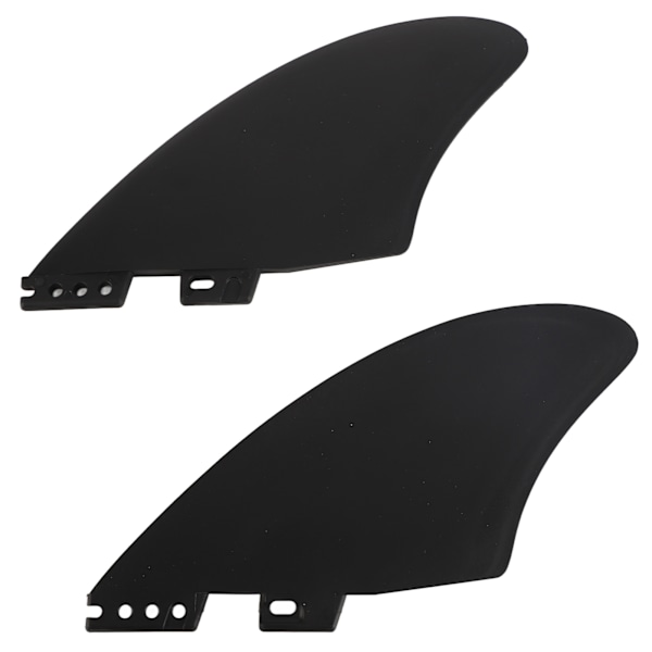 2 stk. Surfboard Fin Avtakbare PVC Fiskesvans Surfboard Fin for Longboards Stand Paddleboards for FCS2 Generasjon