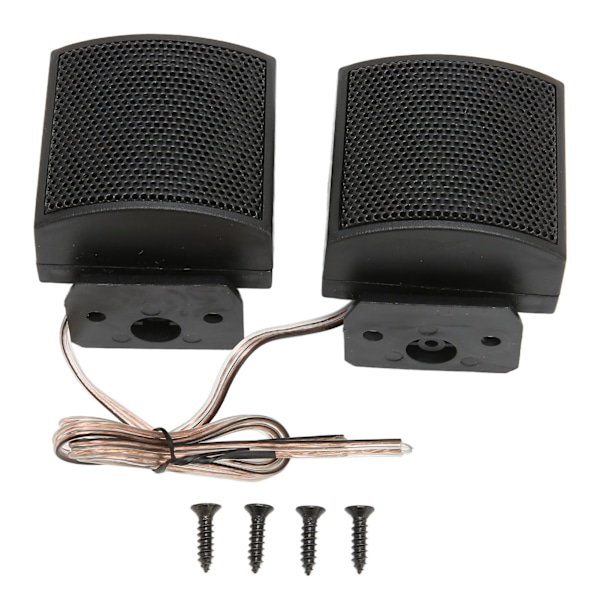 2 stk. Dome Tweeter Bilhøjttaler 500W 4Ω Højttaler Universal til Bil Audiosystemer