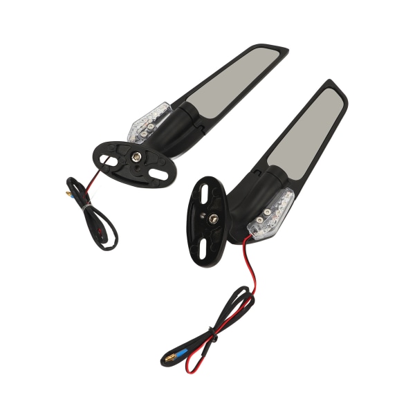 Moottoripyörän LED-taustapeilit NINJA 250 300 400 650 H2 H4 - Säädettävät ja tyylikkäät