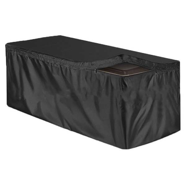 Utemøbeltrekk Vanntett dekkboks med glidelås UV-beskyttelse Terrassemøbeldeksel Oppbevaringspose (stor)
