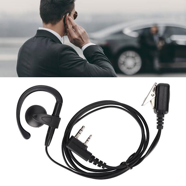 G Form Walkie Talkie Headset med Mikrofon til Kenwood Baofeng