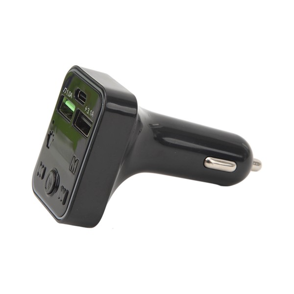 Smart Bluetooth bilspiller med dobbel USB-lading og FM-funksjon