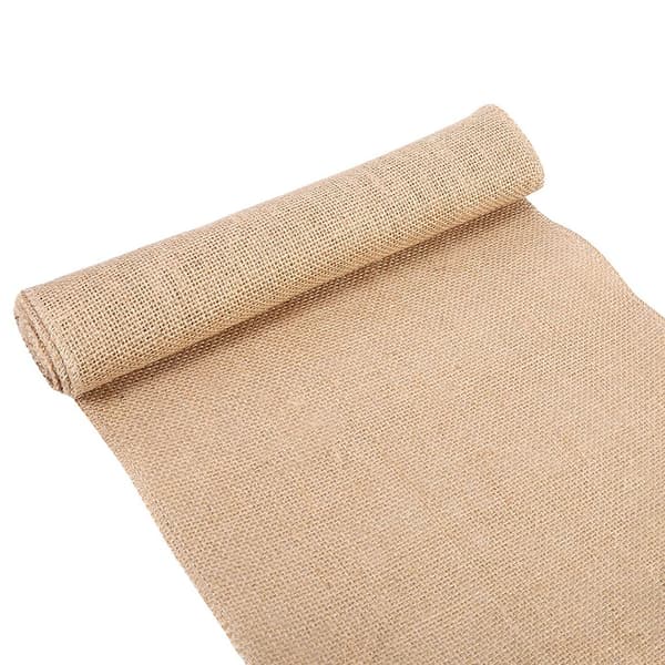 Jute Burlap Band Table Runner för Rustik Hembröllop Fest 30x200cm