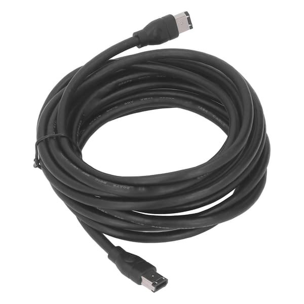 Firewire DV-kabel 6-polet han til 6-polet han IEEE1394 Firewire-ledning til videokamera digitalkamera printer 4,5 m