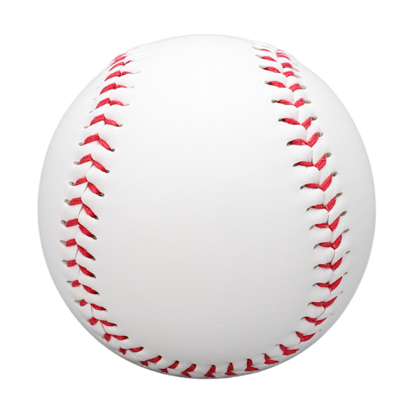 Standard 9 tommers håndlagde baseballer Gummi innside myk baseball 7,2 cm softball treningsball