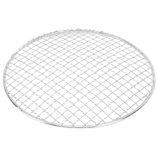 Runde grillrist i rustfrit stål - 25 cm diameter grillnet