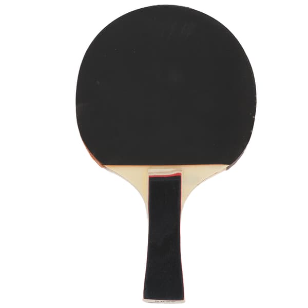 REGAIL A508 Pingisracket Set med Bollar, Handshake Racket för Hemunderhållning, Svart